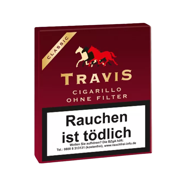 Travis Zigarillos Classic Rot M ohne Filter