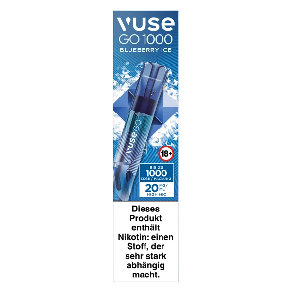 vuse-go-1000-blueberry-ice-verpackung-frontal vuse-go-1000-blueberry-ice-verpackung-frontal