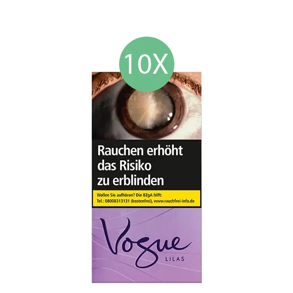 Vogue Zigaretten Lilas Original Pack Stange Vogue Zigaretten Lilas Original Pack Stange