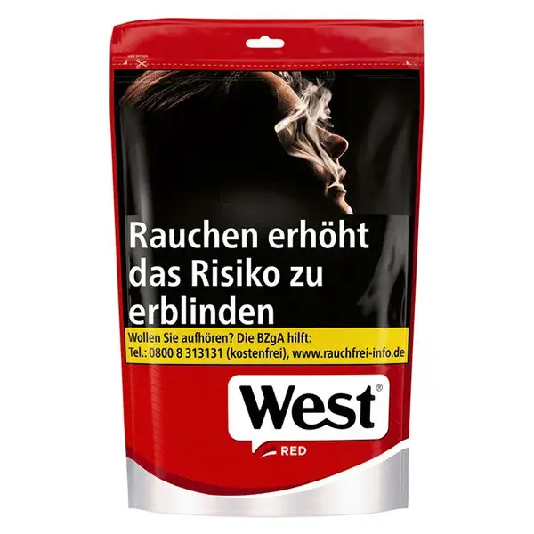 West Volumentabak Red M Beutel West Volumentabak Red M Beutel