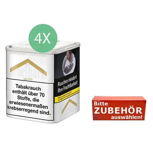 4 x Marlboro Gold Dose