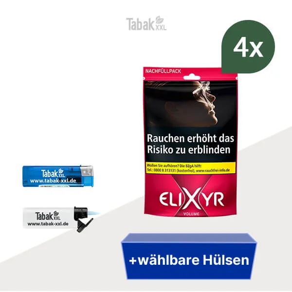 elixyr-red-tabak-4xbeutel-mit-1000-wahlbaren-hulsen elixyr-red-tabak-4xbeutel-mit-1000-wahlbaren-hulsen