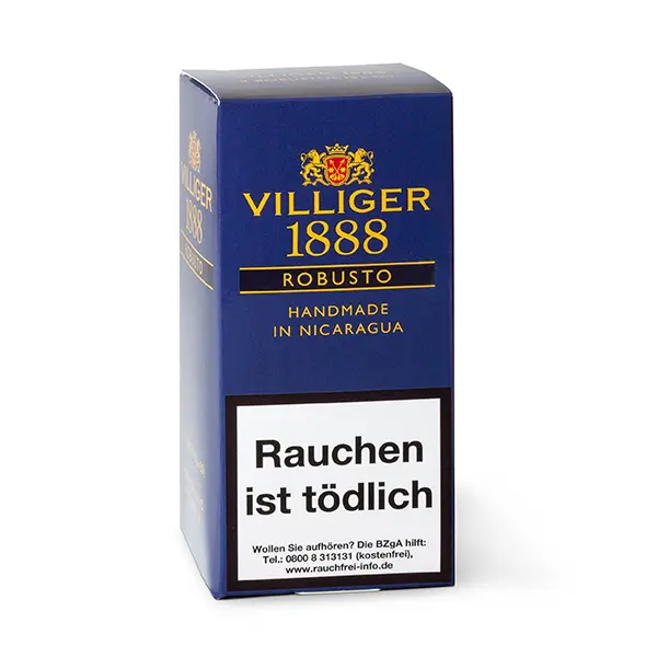villiger 1888 zigarren nicaragua robusto packung villiger 1888 zigarren nicaragua robusto packung