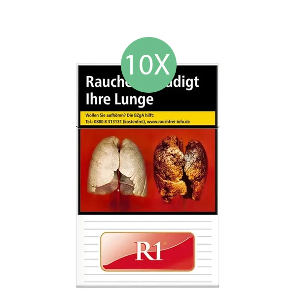 R1 Zigaretten Red Original Pack Stange