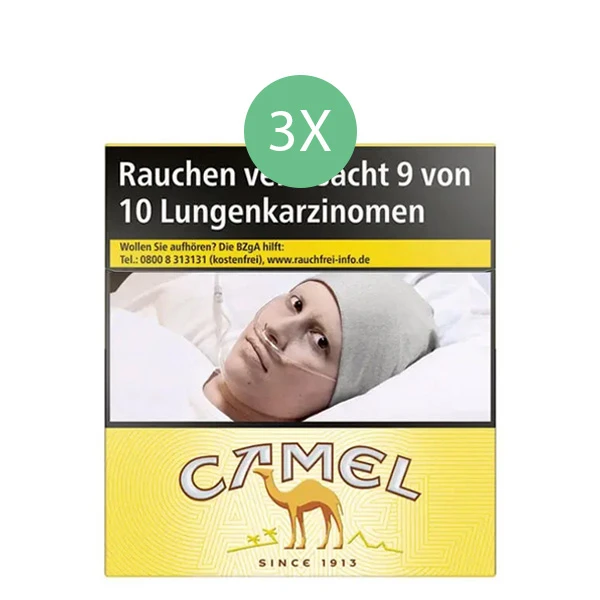 Camel Zigaretten Yellow Big Pack 6XL Stange