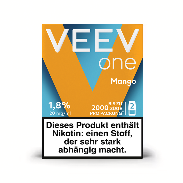 VEEV One Pods E-Zigarette Mango 20 mg Einweg