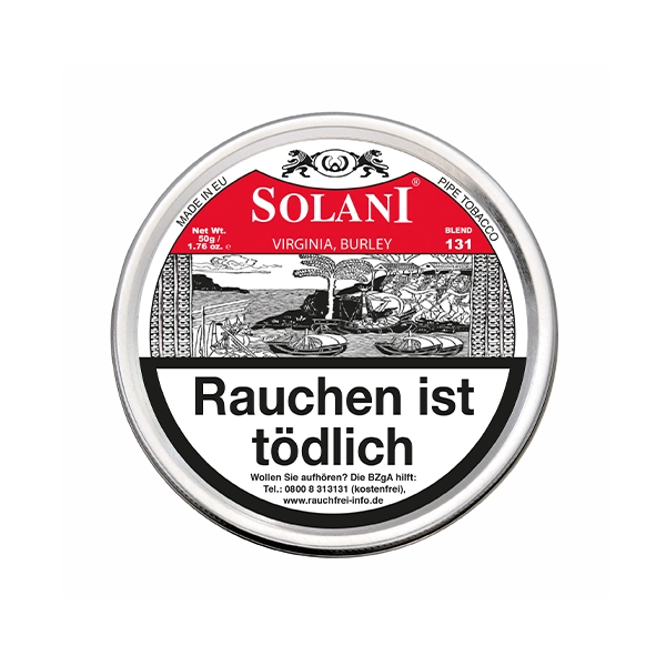 Solani Pfeifentabak Rot Blend 131 Dose Solani Pfeifentabak Rot Blend 131 Dose