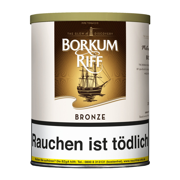 borkum riff pfeifentabak bronze dose