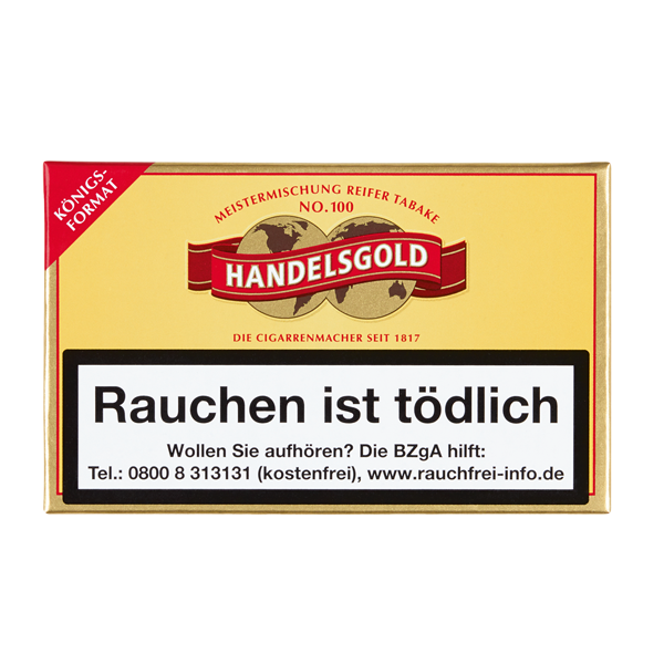 Handelsgold Zigarillos Königsformat No. 100K S