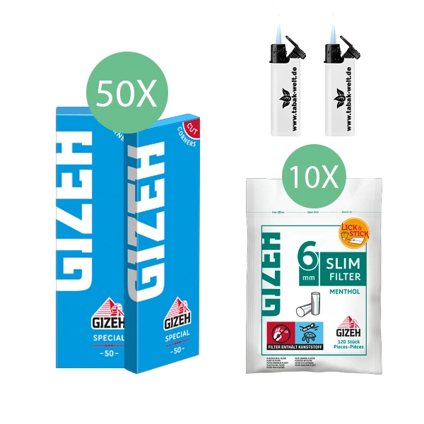 50x-gizeh-blaettchen-special-50-blatt-+-10x-gizeh-slim-filter-menthol-+-2x-sturmfeuerzeuge