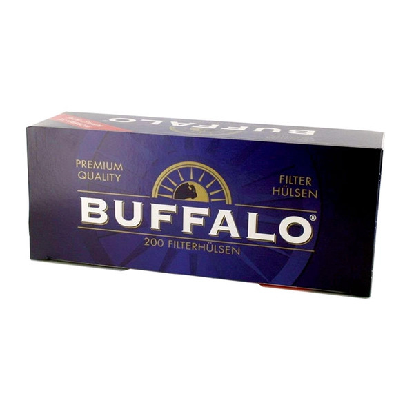 Buffalo King Size Filterhülsen Blau 200er Packung Buffalo King Size Filterhülsen Blau 200er Packung