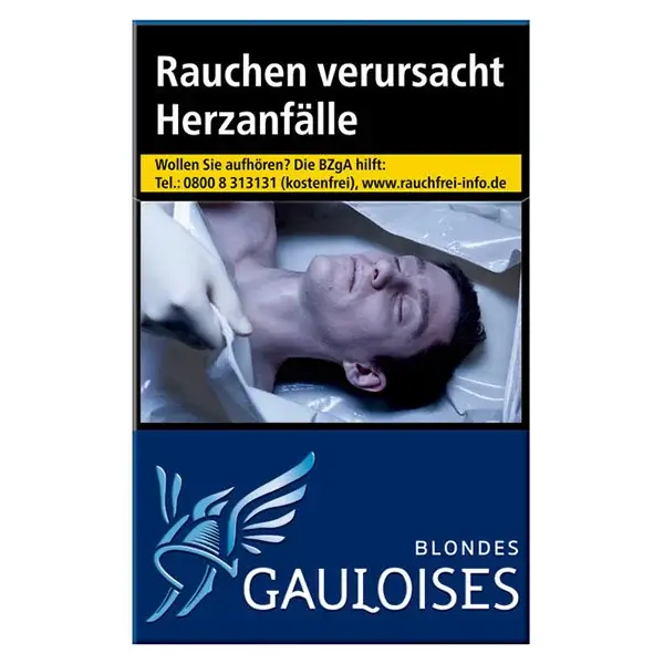 Die Gauloises Blondes Blue im OP..