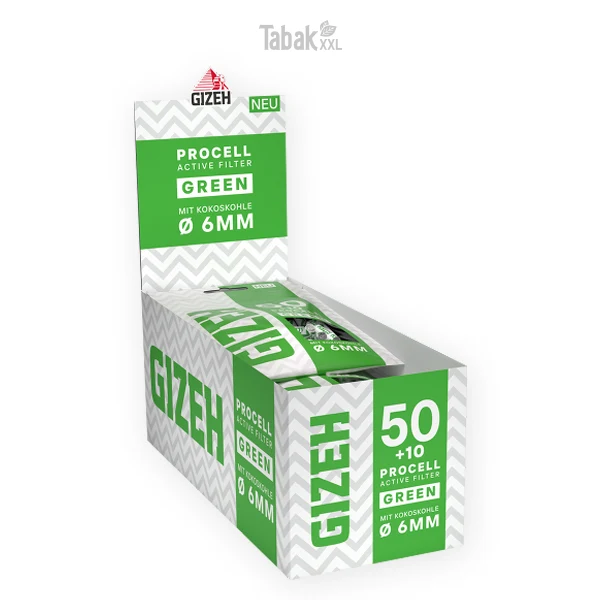 gizeh-procell-active-filter-green-mit-kokoskohle-60-x-6-mm-10er-box