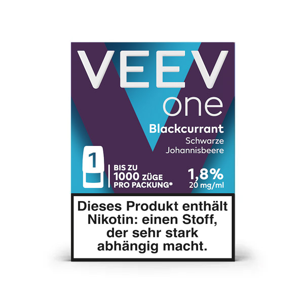 VEEV One Pods Blackcurrant frontal