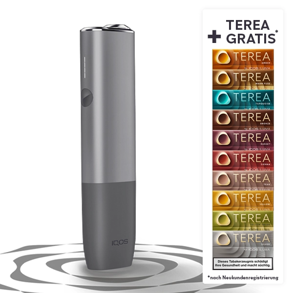 IQOS ILUMA ONE Pebble Grey + bis zu 60 TEREA Sticks nach Registrierung* bei IQOS IQOS ILUMA ONE Pebble Grey + bis zu 60 TEREA Sticks nach Registrierung* bei IQOS