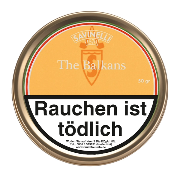 Savinelli Pfeifentabak The Balkans Dose Savinelli Pfeifentabak The Balkans Dose