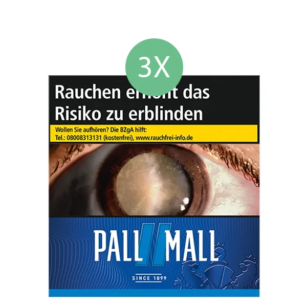 Pall Mall Zigaretten Blue Hercules Stange