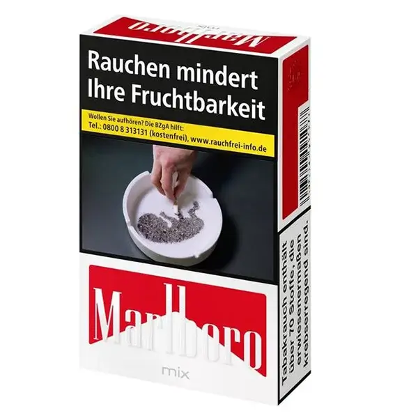 Die MArlboro Mix Zigaretten im original Pack.