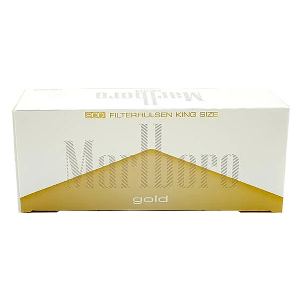Marlboro King Size Gold Filterhülsen 200er Packung Marlboro King Size Gold Filterhülsen 200er Packung