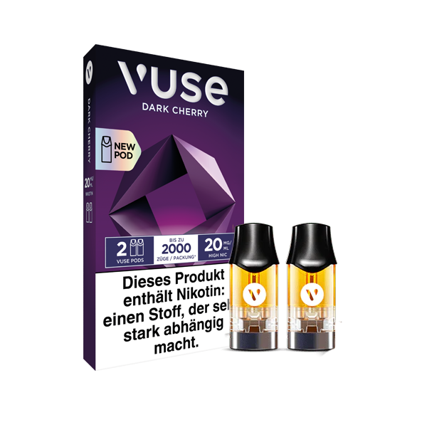 vuse dark charry pods
