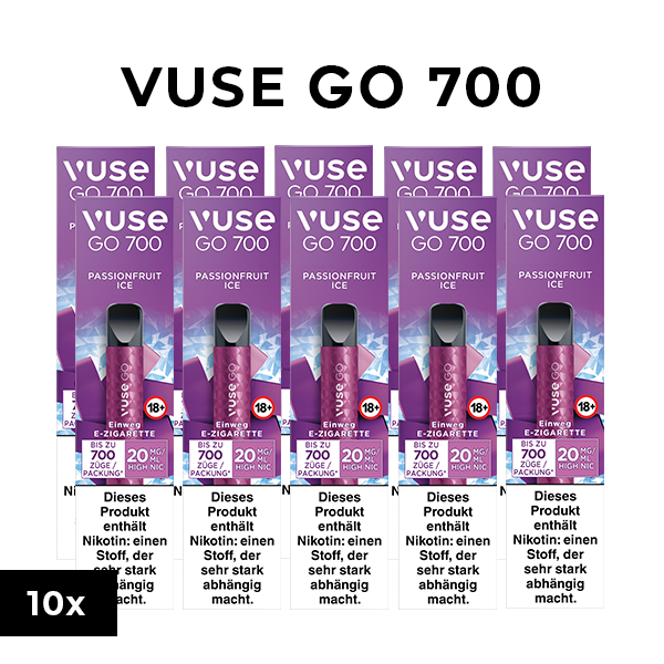 10x vuse go 700 passionfruit ice