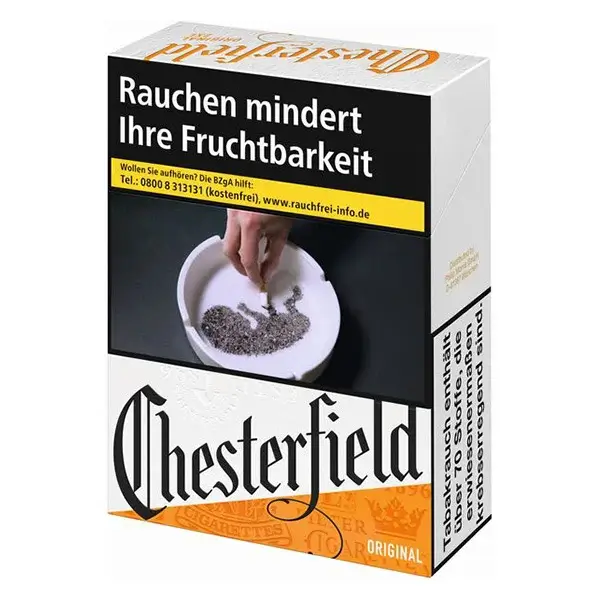Chesterfield Zigaretten Orange Original XL Chesterfield Zigaretten Orange Original XL