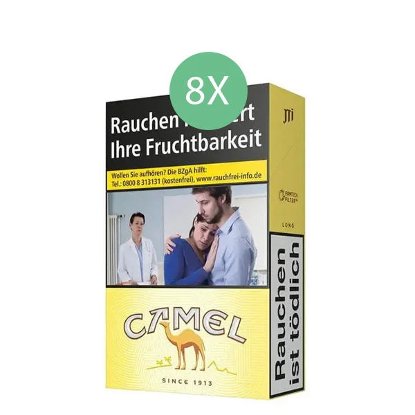 Camel Zigaretten Yellow Long Big Pack XXL Stange