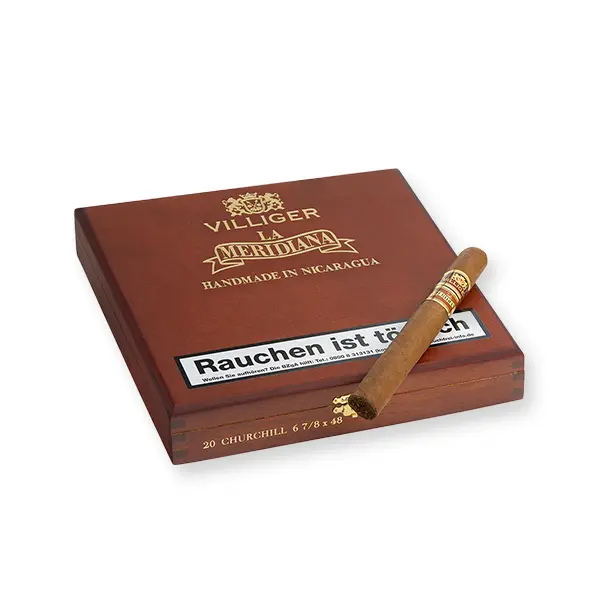 villiger la meridiana zigarren churchill kiste villiger la meridiana zigarren churchill kiste