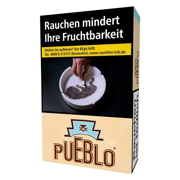 Die Pueblo Classic Zigaretten im original Pack.