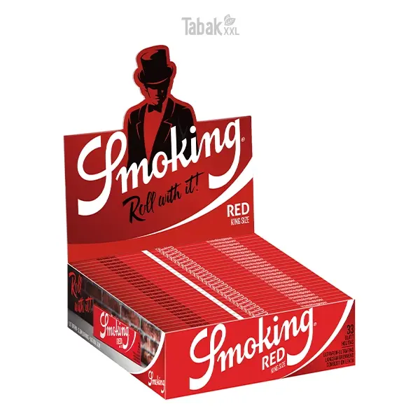 smoking-blaettchen-red-king-size-xl-25-x-33-blatt-box smoking-blaettchen-red-king-size-xl-25-x-33-blatt-box