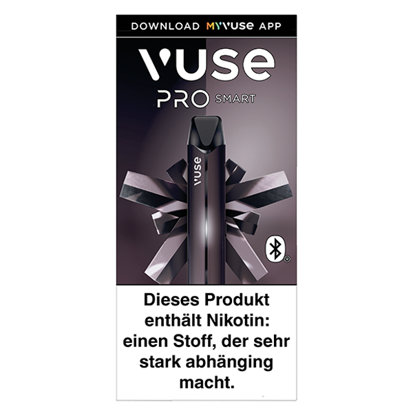 Vuse Pro Smart Device Kit Black Vuse Pro Smart Device Kit Black
