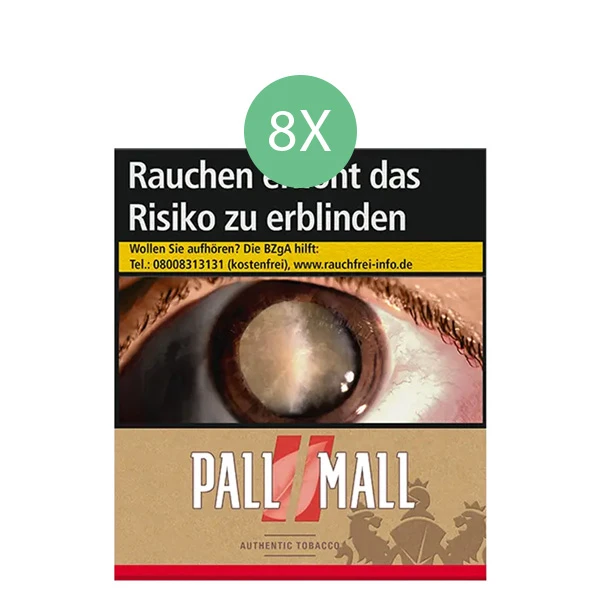 Pall Mall Zigaretten Authentic Red Super Stange