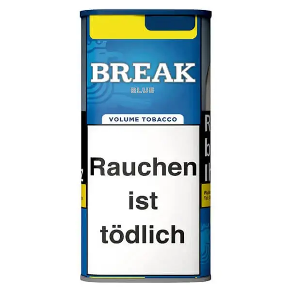 Break Blau Volumentabak Dose xxl