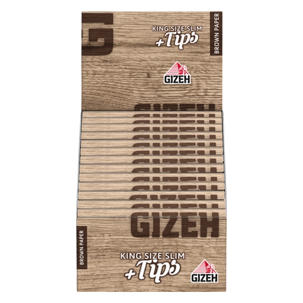 gizeh-blaettchen-brown-king-size-slim-26-x-34-blatt-tips-box-frontal gizeh-blaettchen-brown-king-size-slim-26-x-34-blatt-tips-box-frontal
