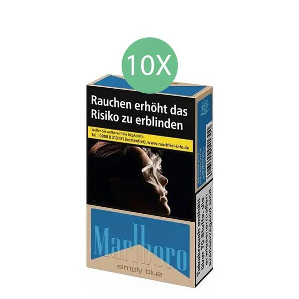 Marlboro Zigaretten Simply Blue Original Pack Stange Marlboro Zigaretten Simply Blue Original Pack Stange