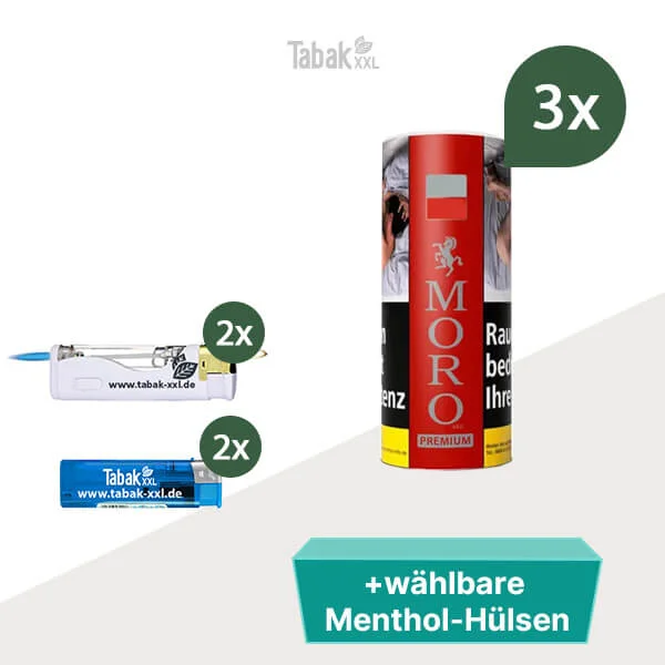 moro-red-premium-3x-Dose-waelbaren-huelsen-ledfeuerzeug
