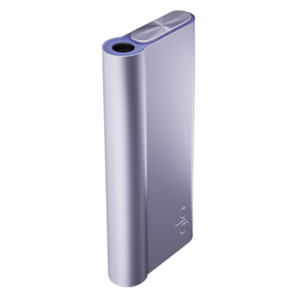 glo_hyper_air_crisp_purple_device_plus_sticks Die Glo Hyper Air in der Farbe Crisp Purple plus gratis Sticks
