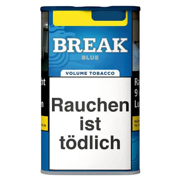 Break Blau Volumentabak Dose