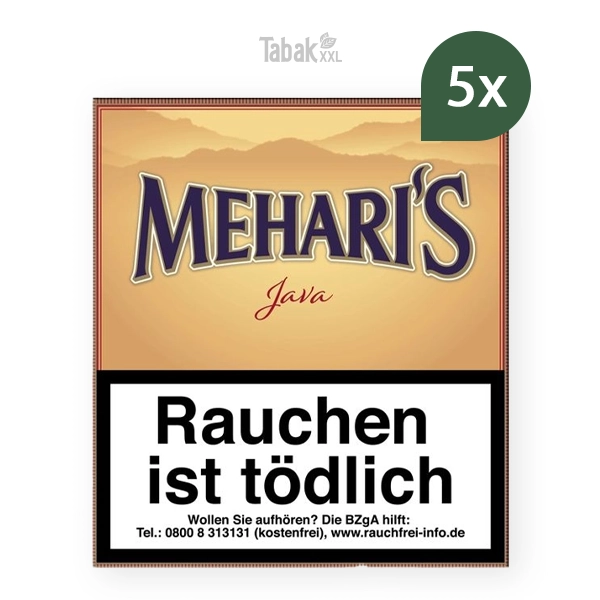 meharis zigarillos java beige m stange