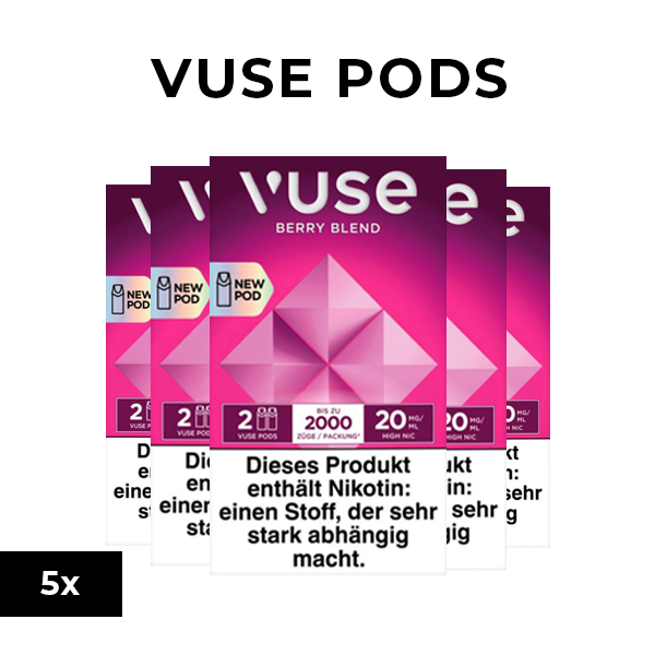 5x VUSE Pods Berry Blend