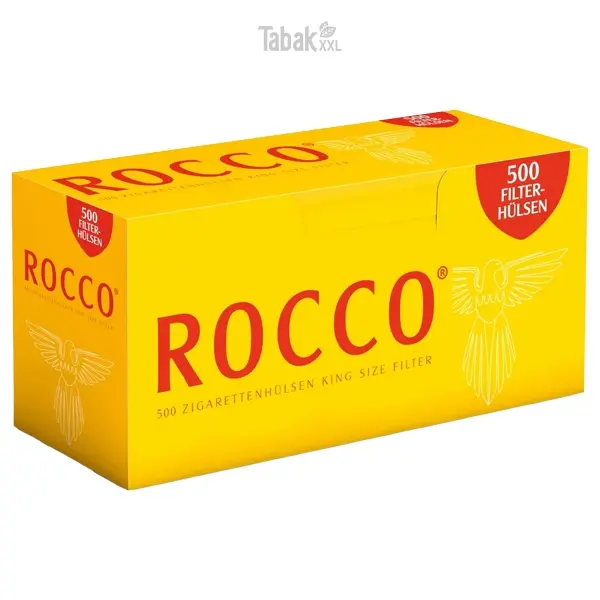 rocco king size filterhülsen gelb 500er packung rocco king size filterhülsen gelb 500er packung