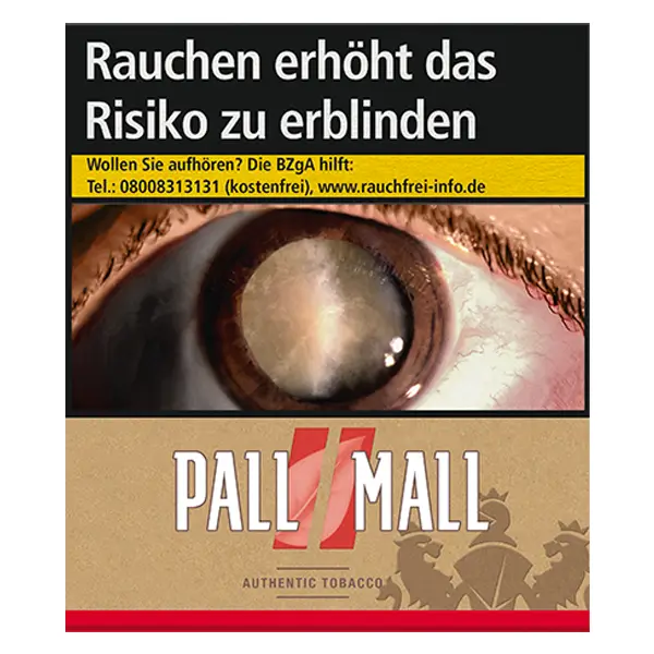 Pall Mall Zigaretten Authentic Red Super Pall Mall Zigaretten Authentic Red Super