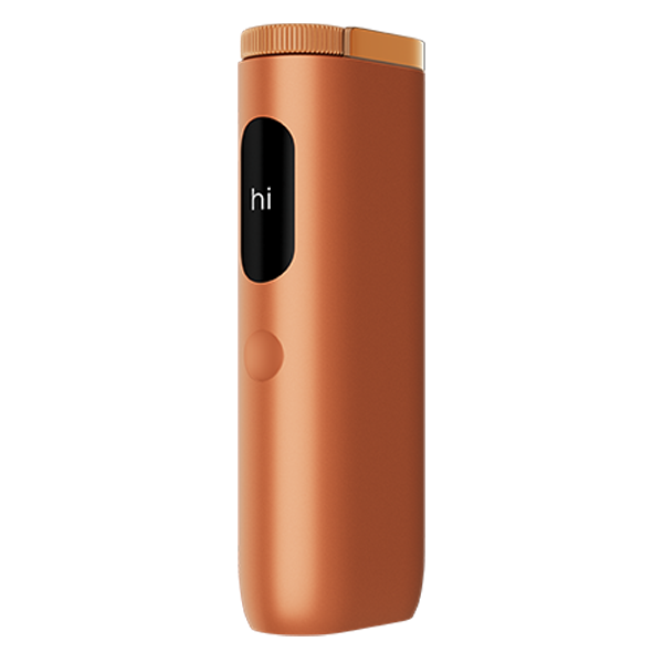 glo_hyper_pro_amber_bronze_device Die Glo Hyper Pro in der Farbe Amber Bronze von vorne