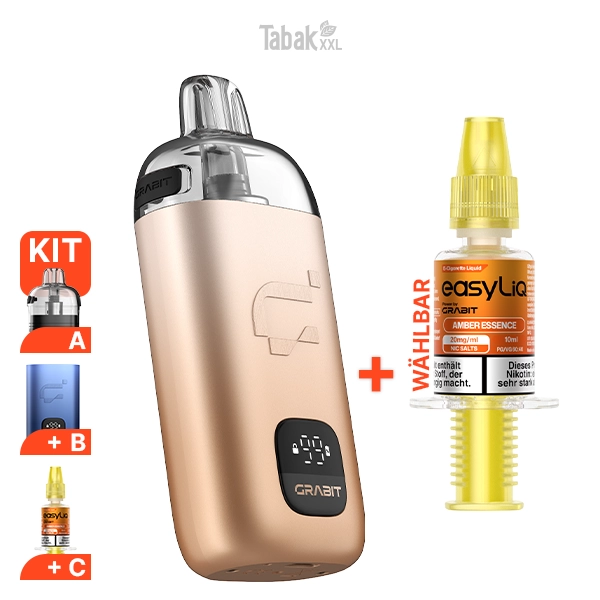 grabit-max-champagne-starter-kit-inkl-liquid-nach-wahl-geraet-pod-liquid grabit-max-champagne-starter-kit-inkl-liquid-nach-wahl-geraet-pod-liquid