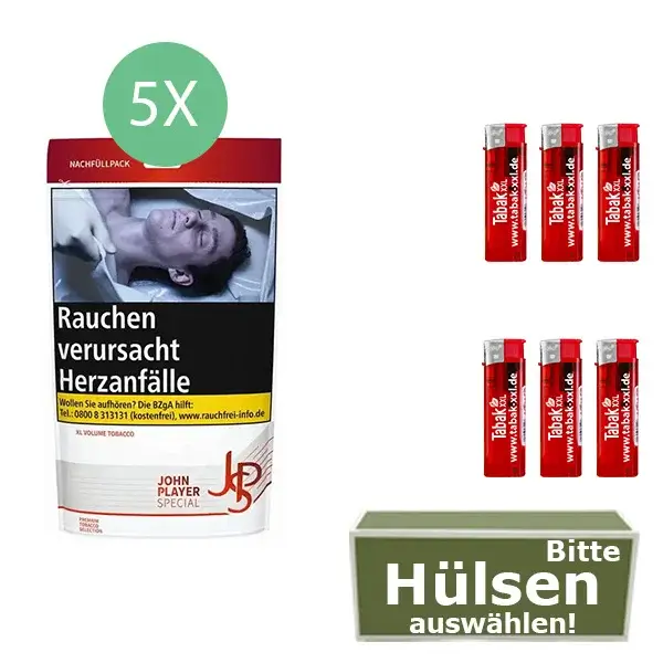 john-player-special-tabak-5-x-beutel-mit-huelsen john-player-special-tabak-5-x-beutel-mit-huelsen