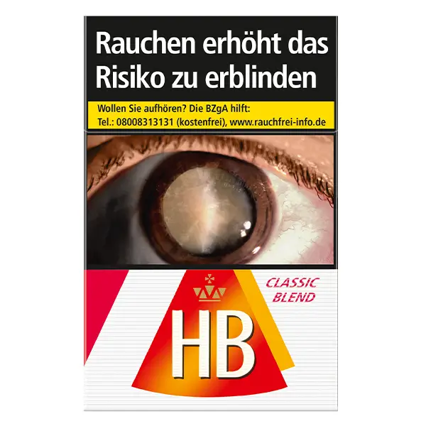 HB Zigaretten Classic Blend Rot Big Pack HB Zigaretten Classic Blend Rot Big Pack