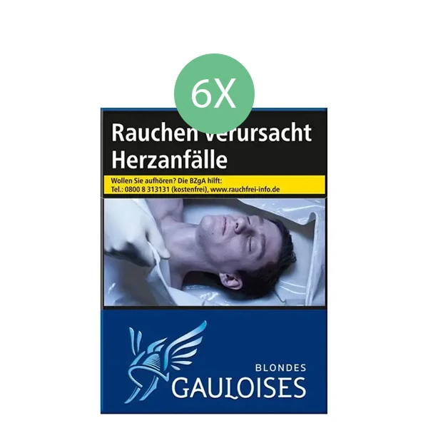 Gauloises Zigaretten Blondes Blau 3XL Stange