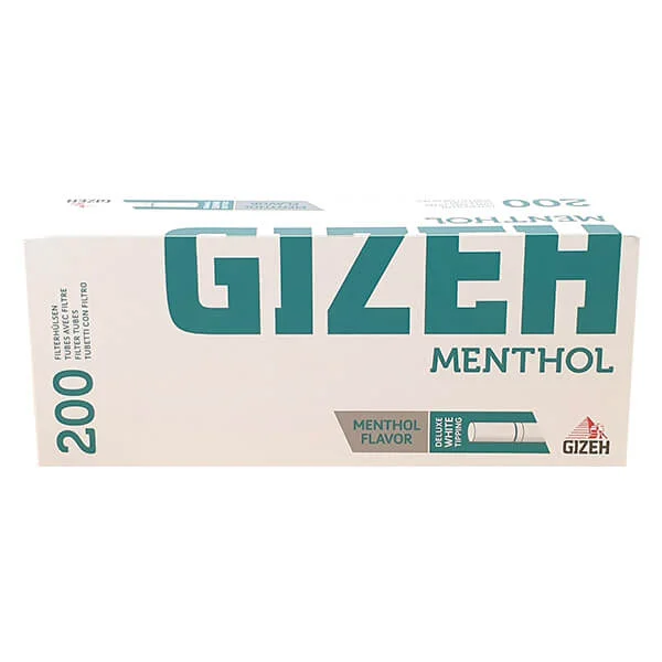 gizeh-menthol-filterhuelsen-200er-packung-frontal gizeh-menthol-filterhuelsen-200er-packung-frontal