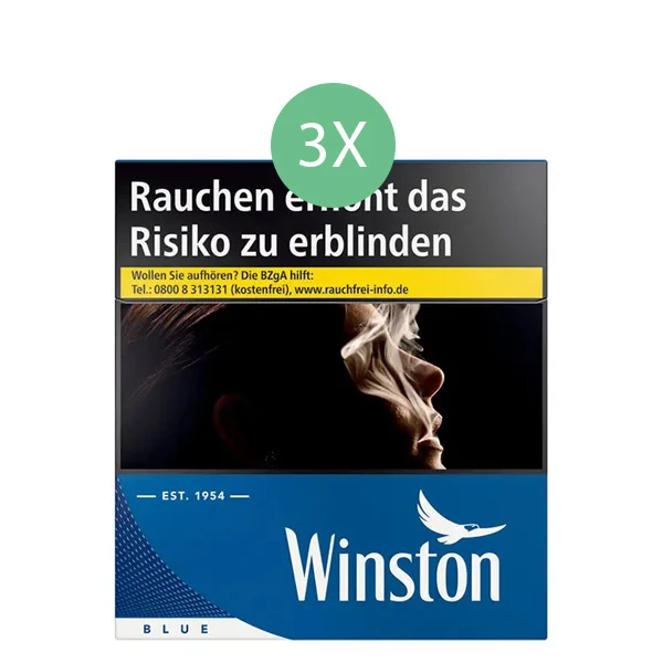 Winston Zigaretten Blue 6XL Stange Winston Zigaretten Blue 6XL Stange