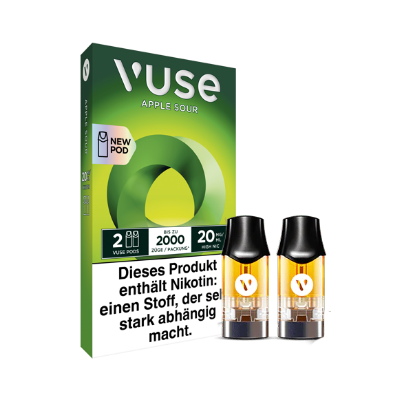 vuse apple sour pods